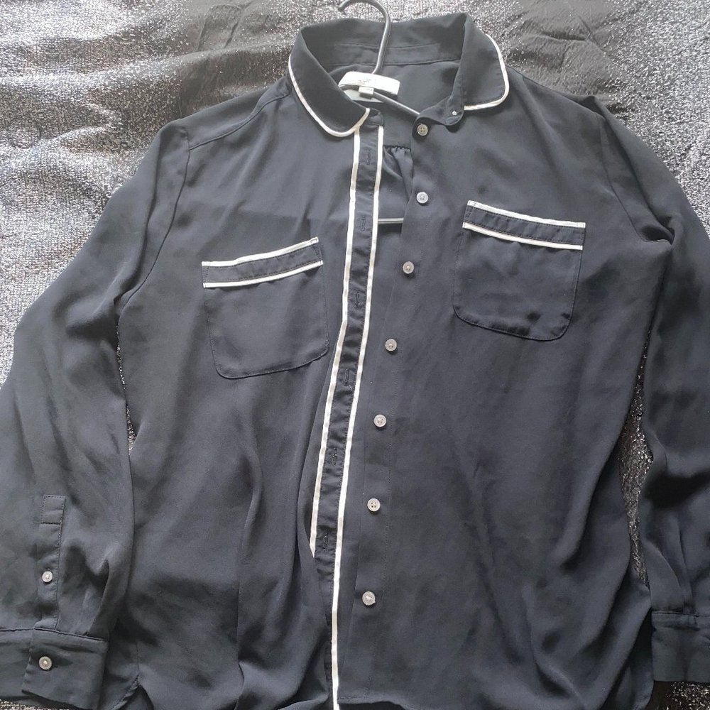 Black Button Up